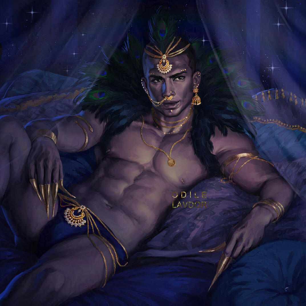 Djinn - © 2023 Odile Lavdor -