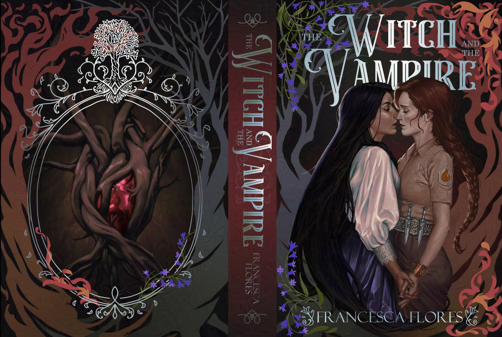 The Witch and the Vampire - @ 2023 Wednesday Books -
